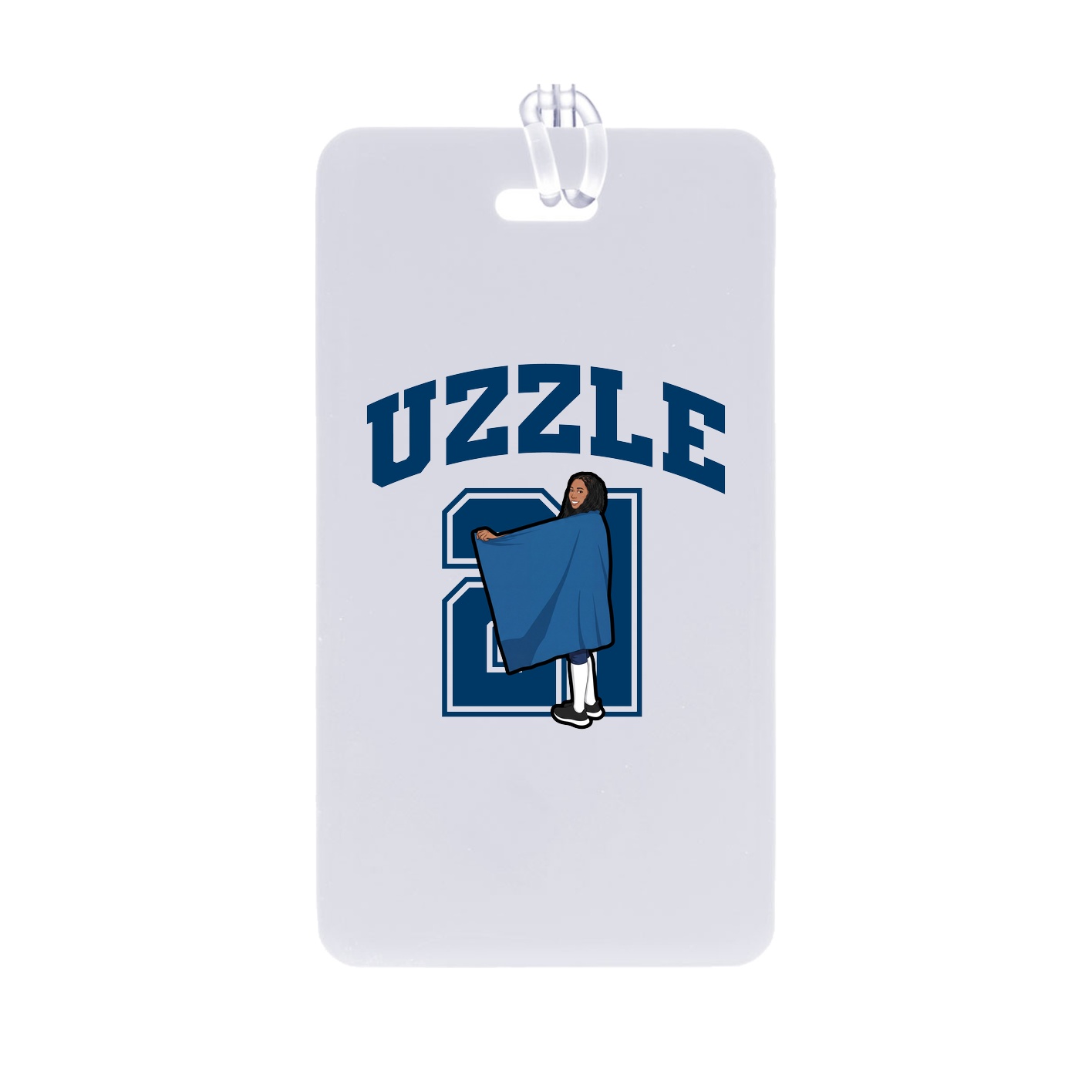 Bag Tag — Number in Classic