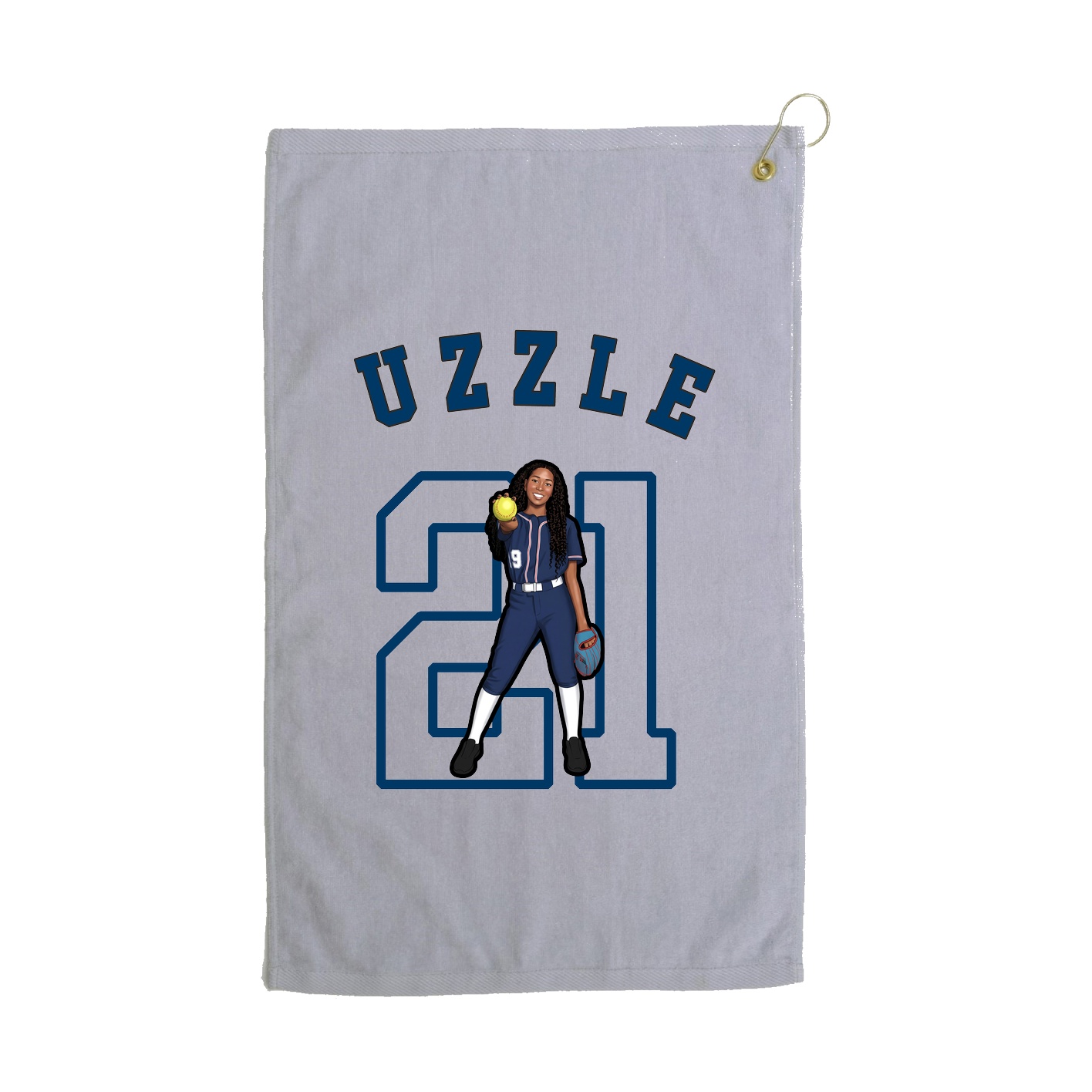 Golf Towel — Shirsey Arch in Grey