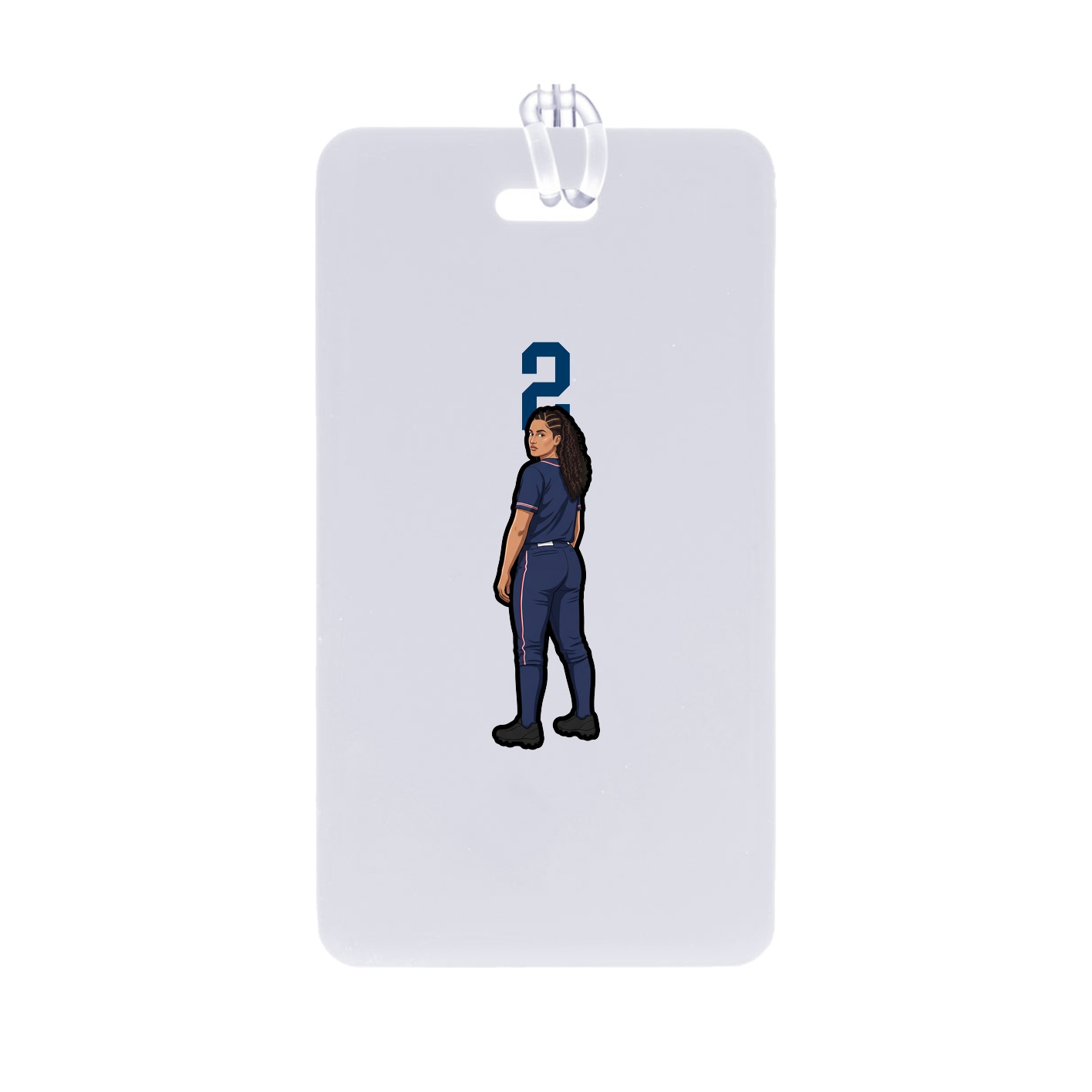 Bag Tag — Number Top in Classic