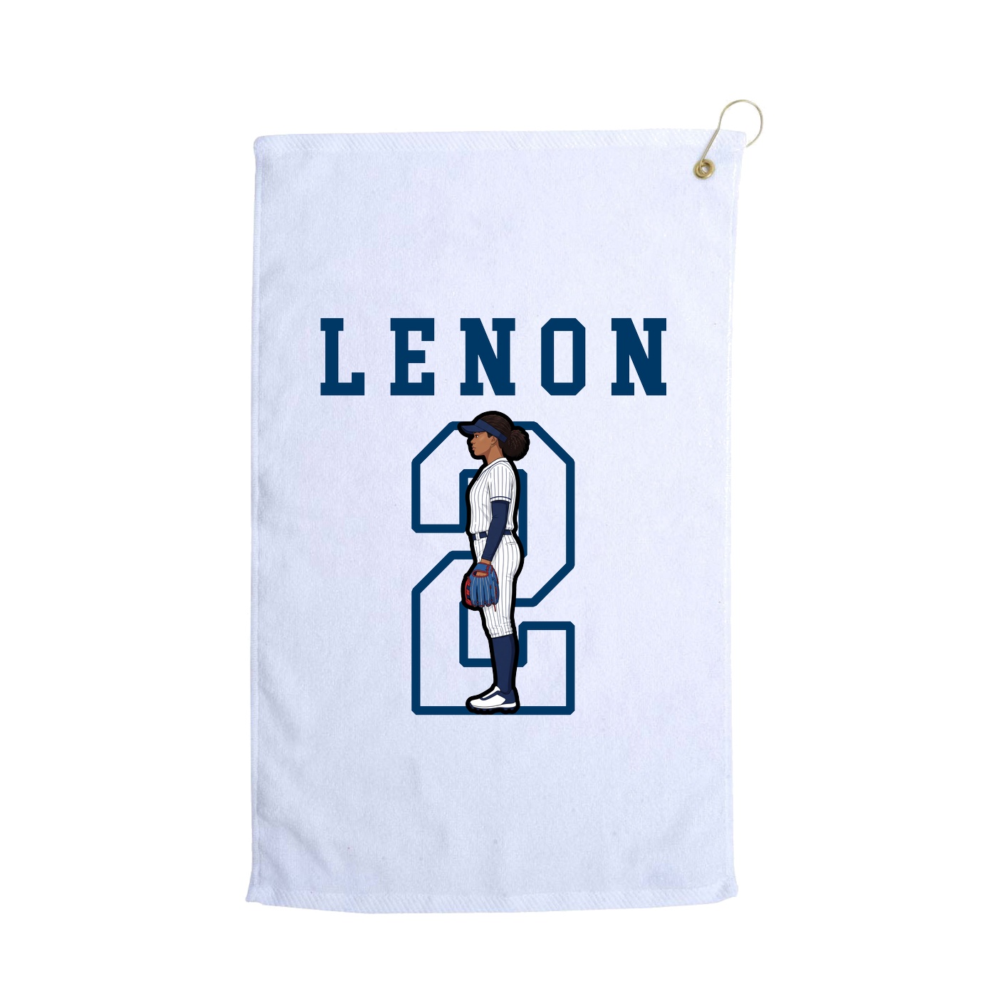 Golf Towel — Shirsey in White