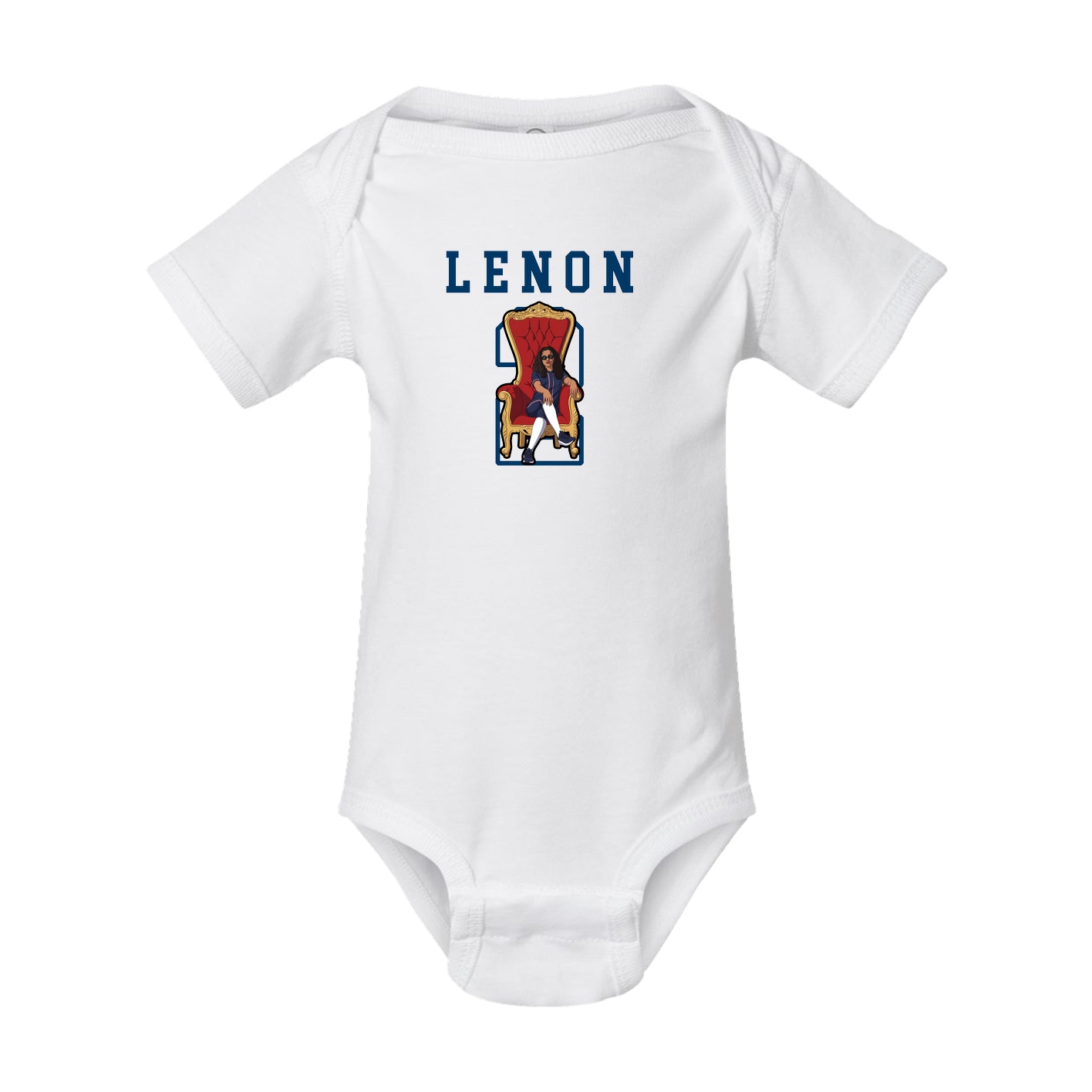 Baby Onesie — Shirsey in White