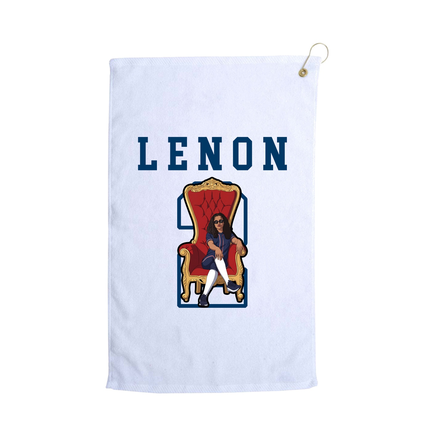 Golf Towel — Shirsey in White