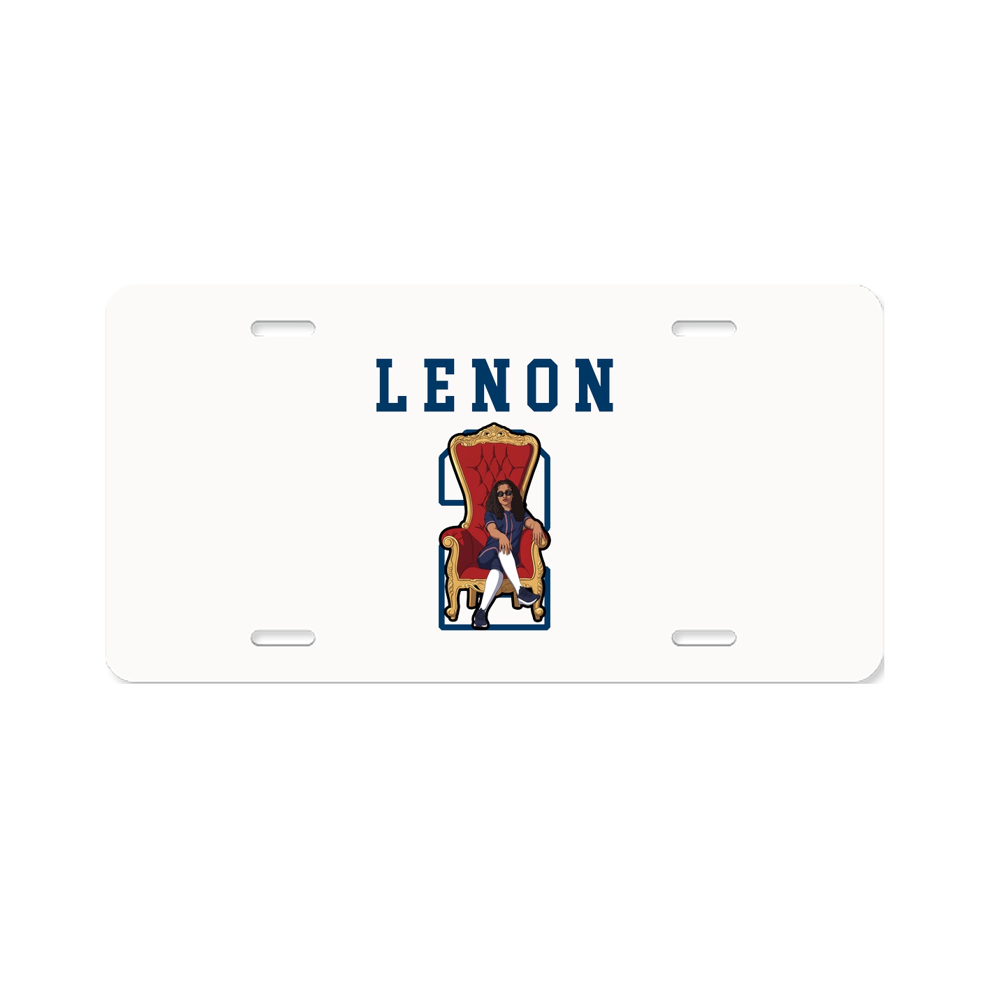 License Plate — Shirsey in Classic