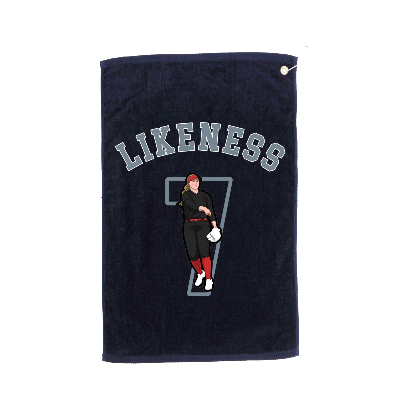 Golf Towel — Shirsey Arch in Navy