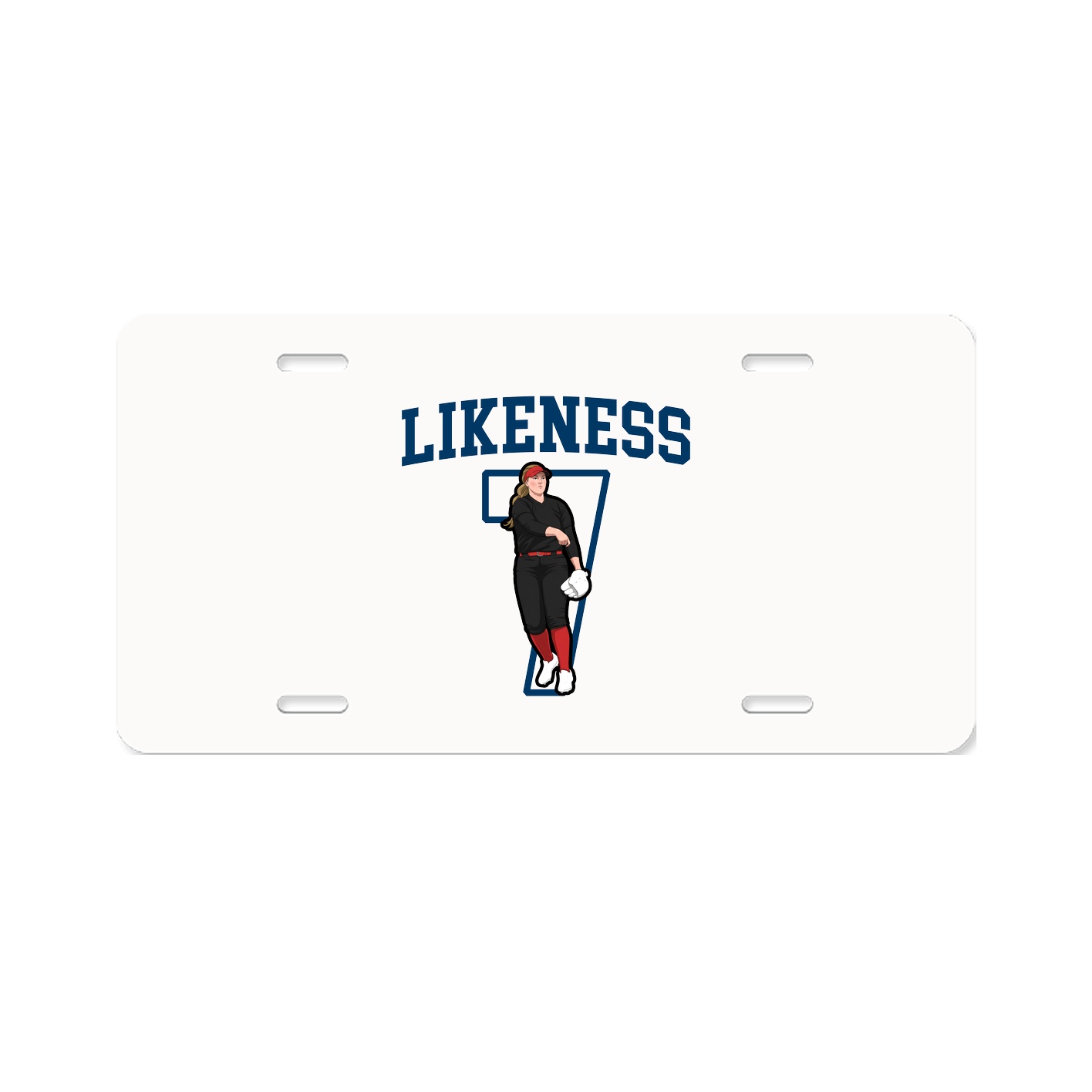 License Plate — Shirsey in Classic