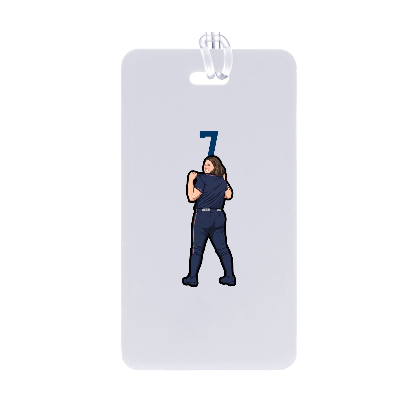 Bag Tag — Number Top in Classic