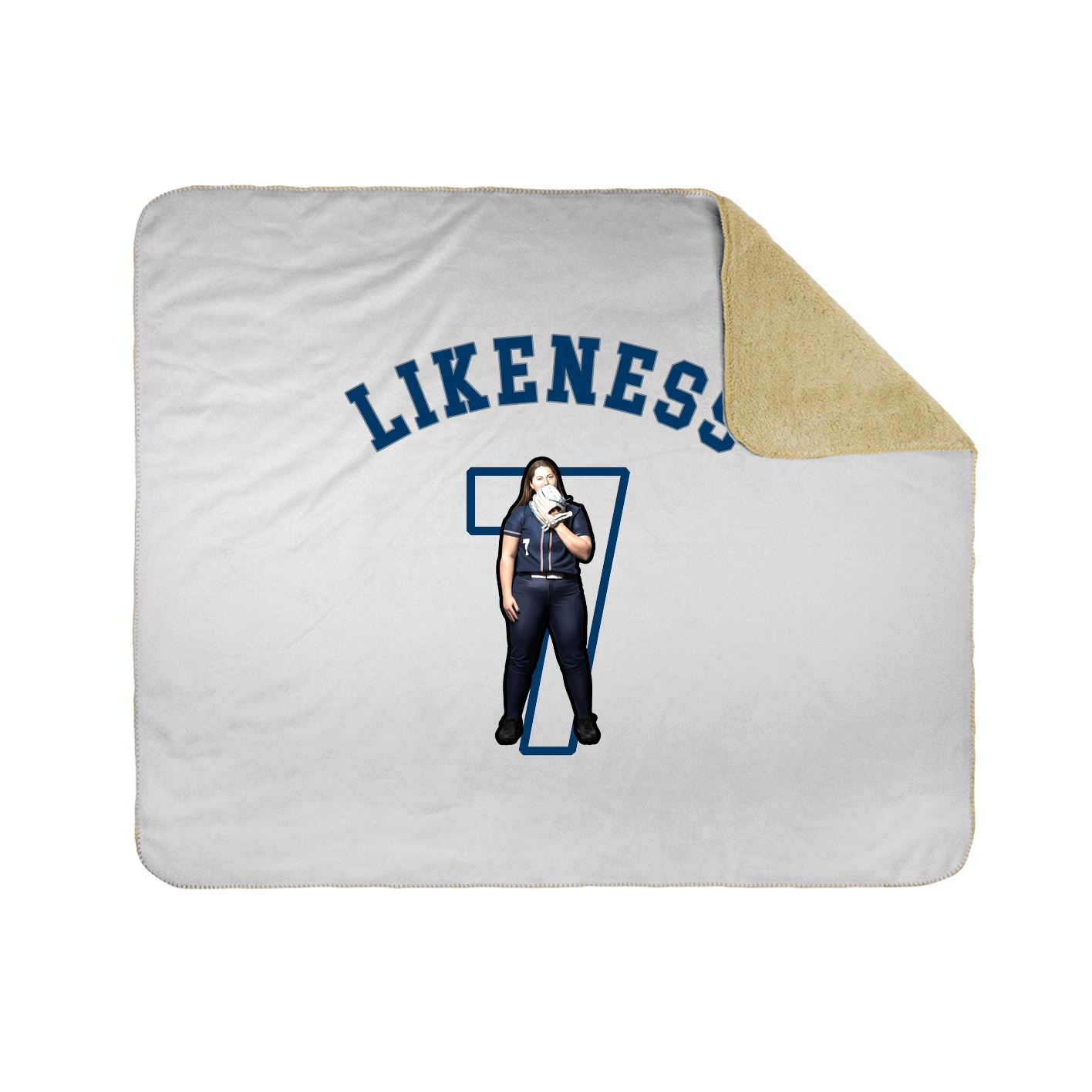 Throw Blanket — Shirsey Arch in White