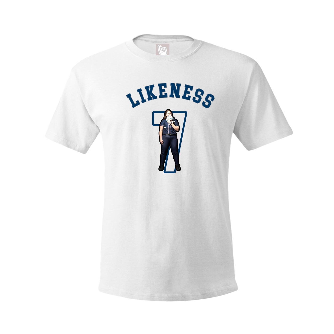 Youth Tee — Shirsey Arch in White