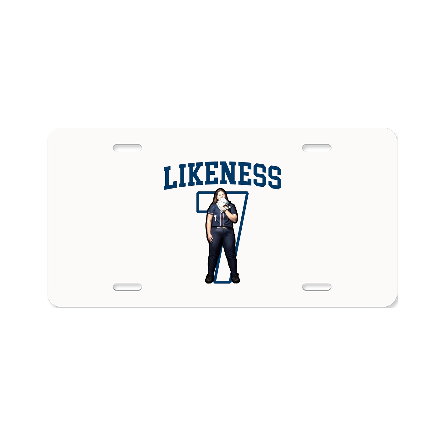 License Plate — Shirsey in Classic