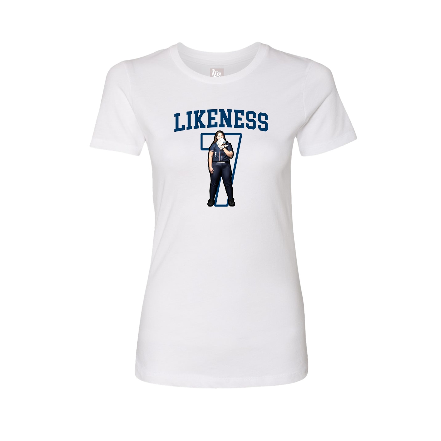 Fitted Women's Tee — Shirsey in White