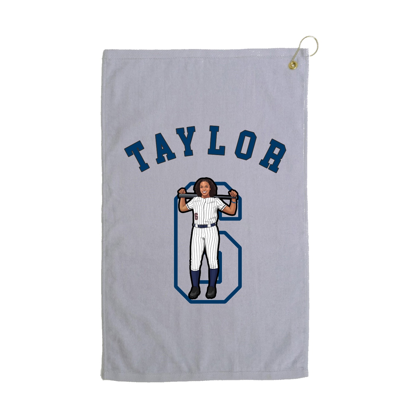 Golf Towel — Shirsey Arch in Grey