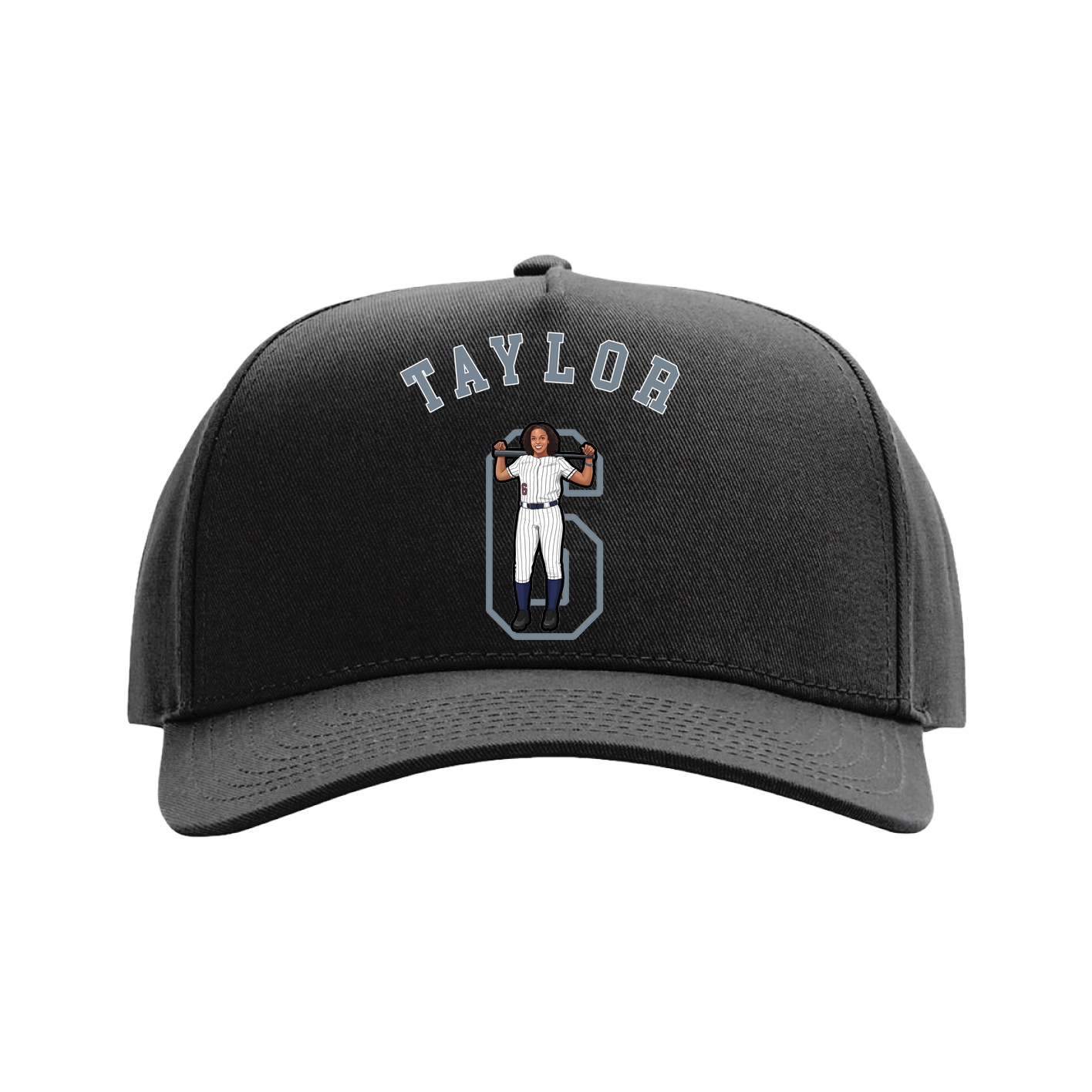Full Fabric Five-Panel Champ Cap