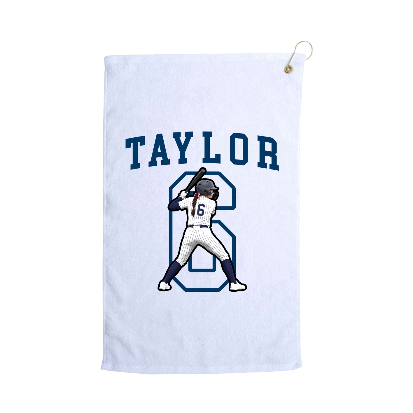 Golf Towel — Shirsey in White