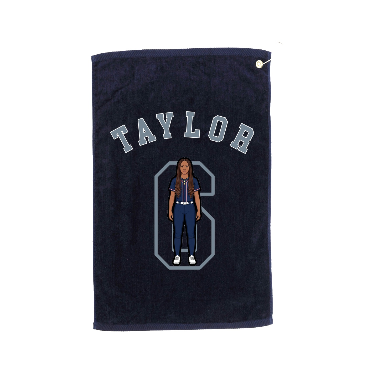 Golf Towel — Shirsey Arch in Navy