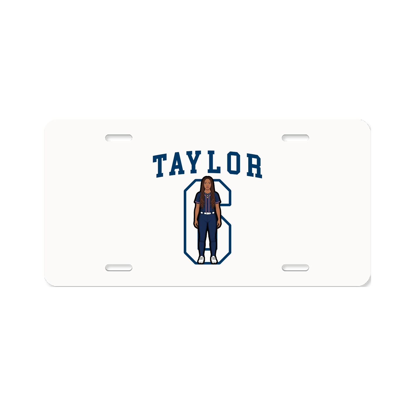 License Plate — Shirsey in Classic