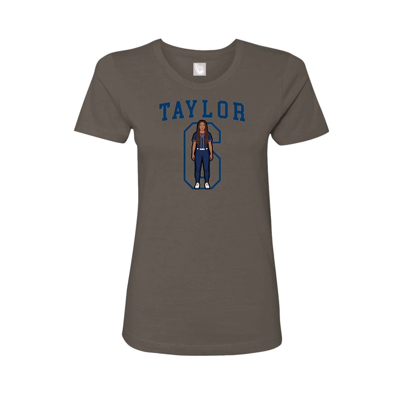 Fitted Women's Tee — Shirsey in Grey