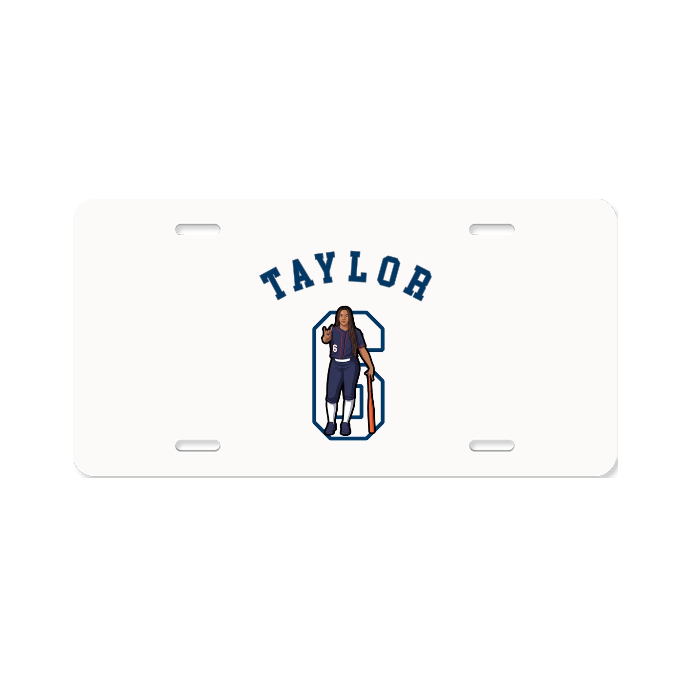 License Plate — Shirsey Arch in Classic