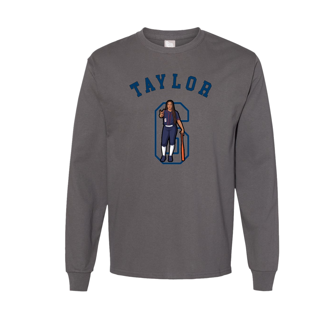 Long Sleeve Tee — Shirsey Arch in Grey