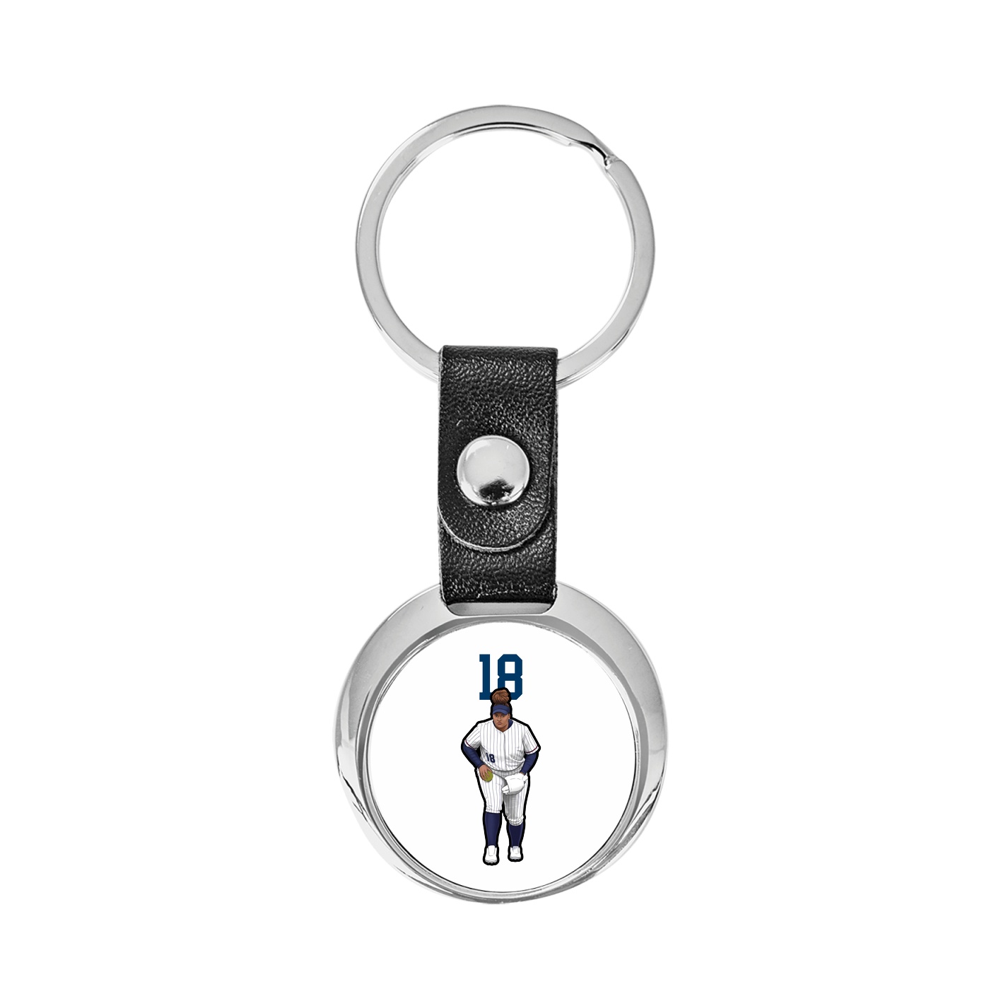 Key Chain — Number Top in Classic