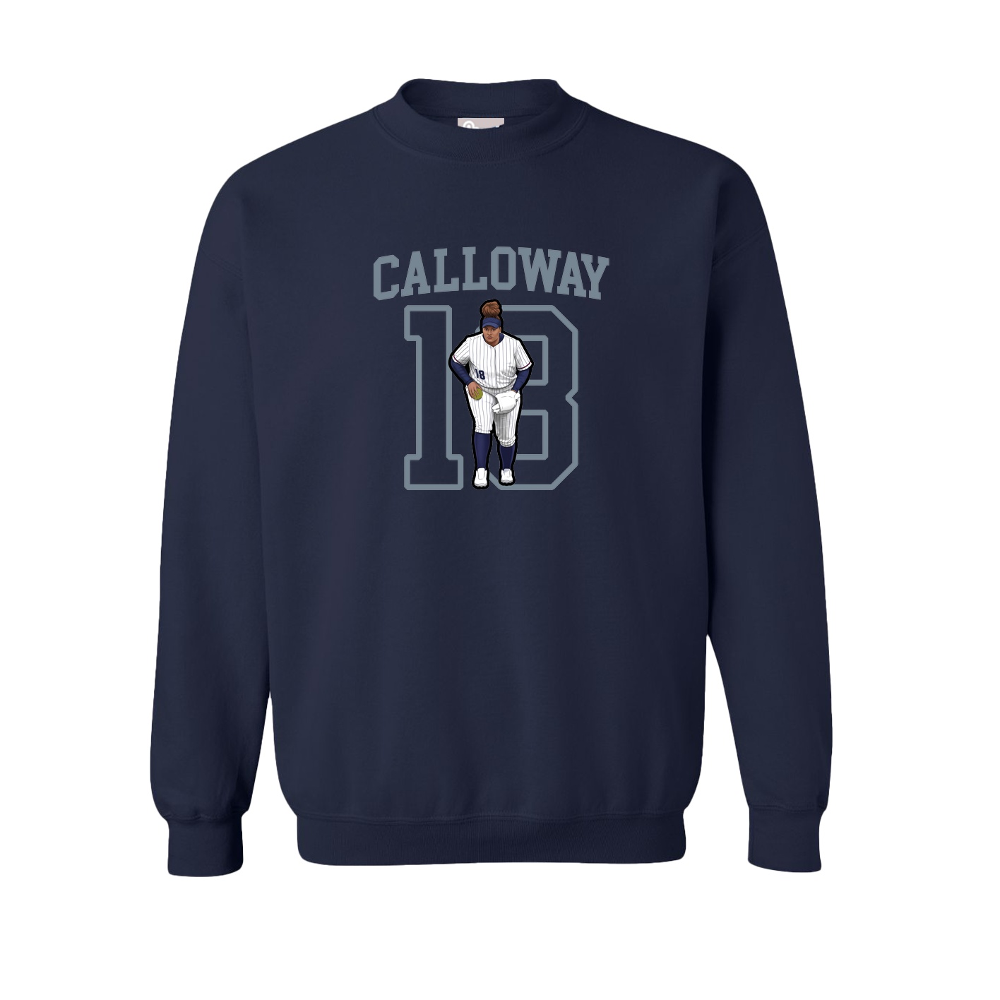 Fleece Crew — Shirsey in Navy