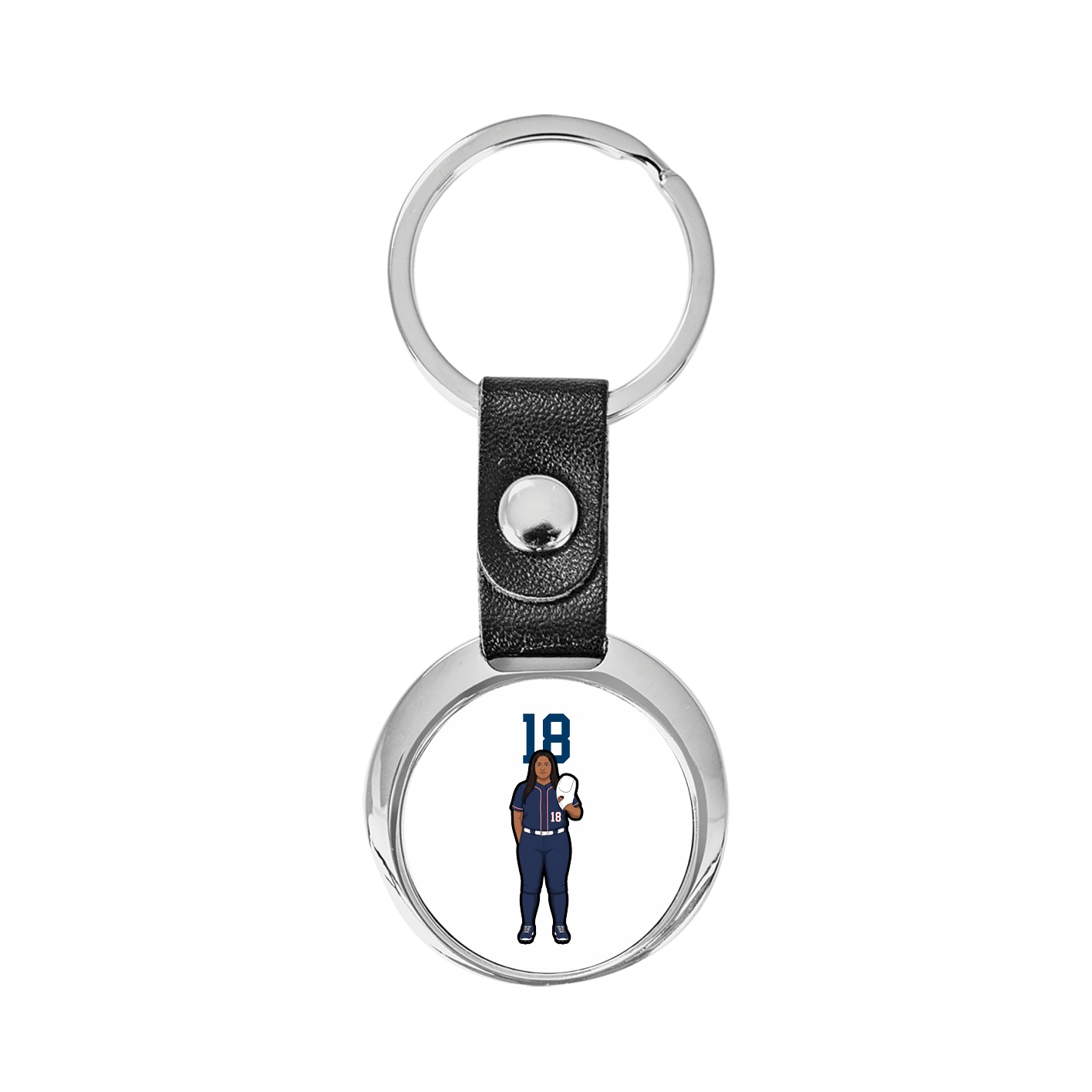 Key Chain — Number Top in Classic