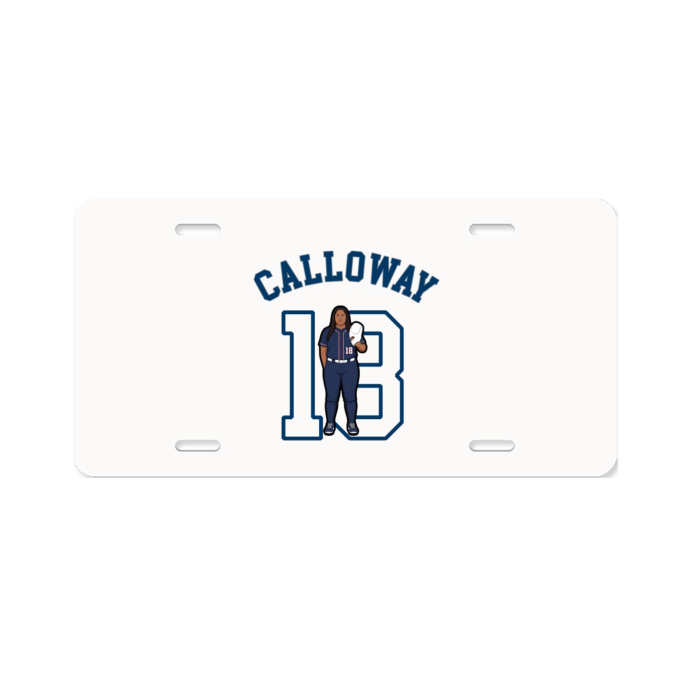 License Plate — Shirsey Arch in Classic