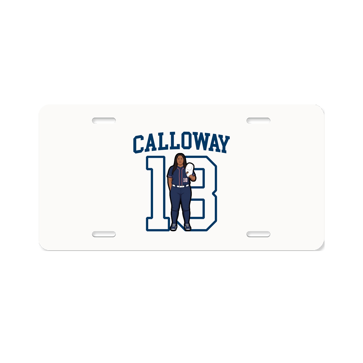Aluminum License Plate