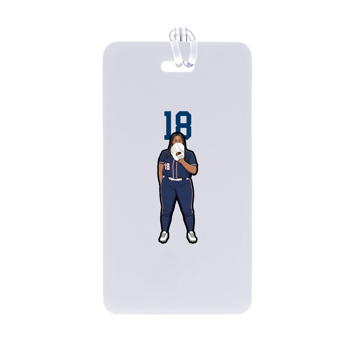 Bag Tag — Number Top in Classic