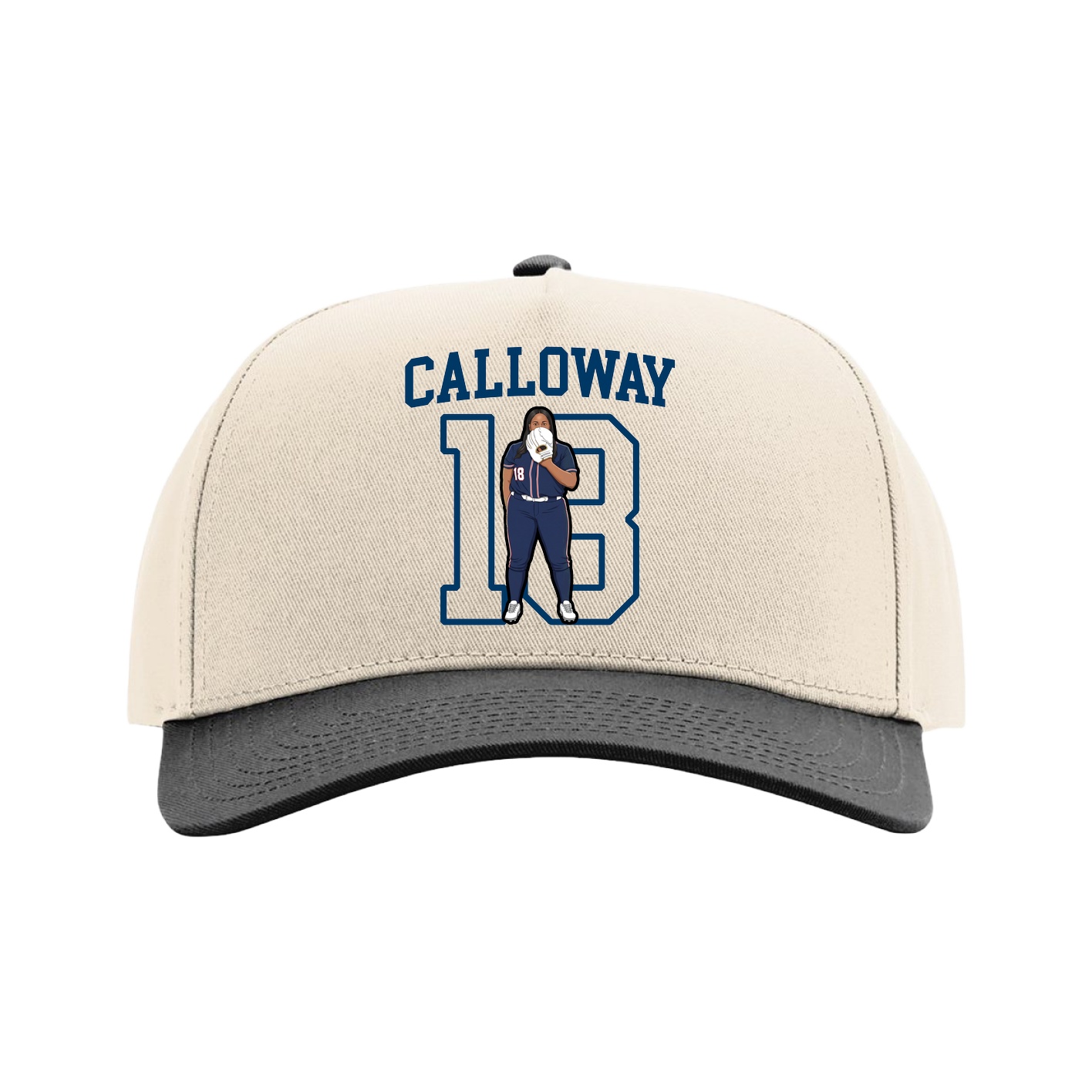 Full Fabric Five-Panel Champ Cap