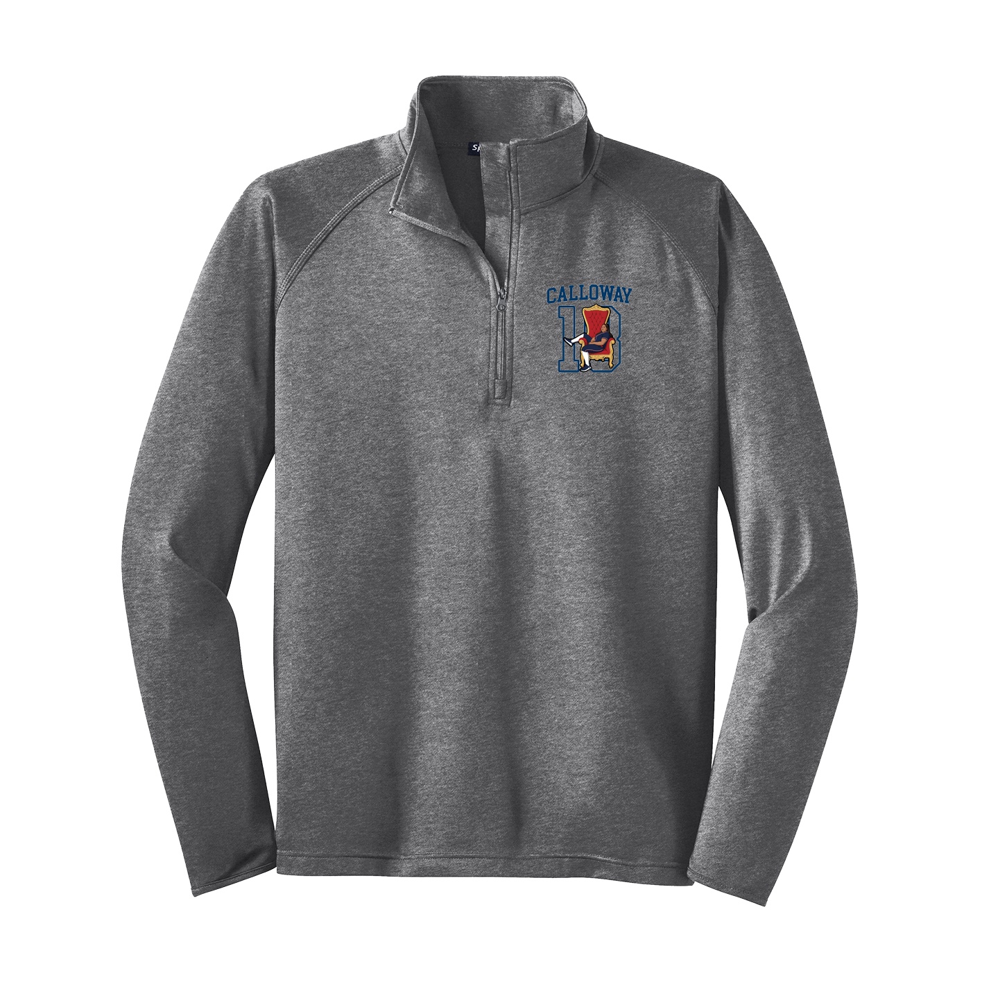 Q-Zip Pullover — Shirsey in Grey