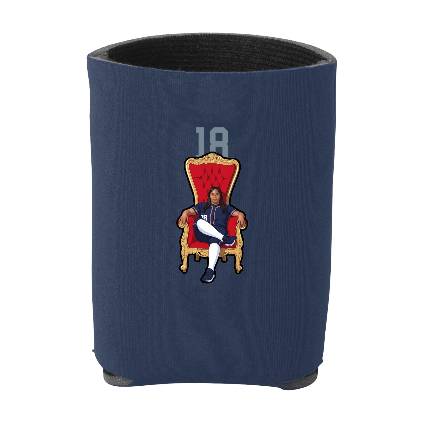 Can Holder — Number Top in Navy