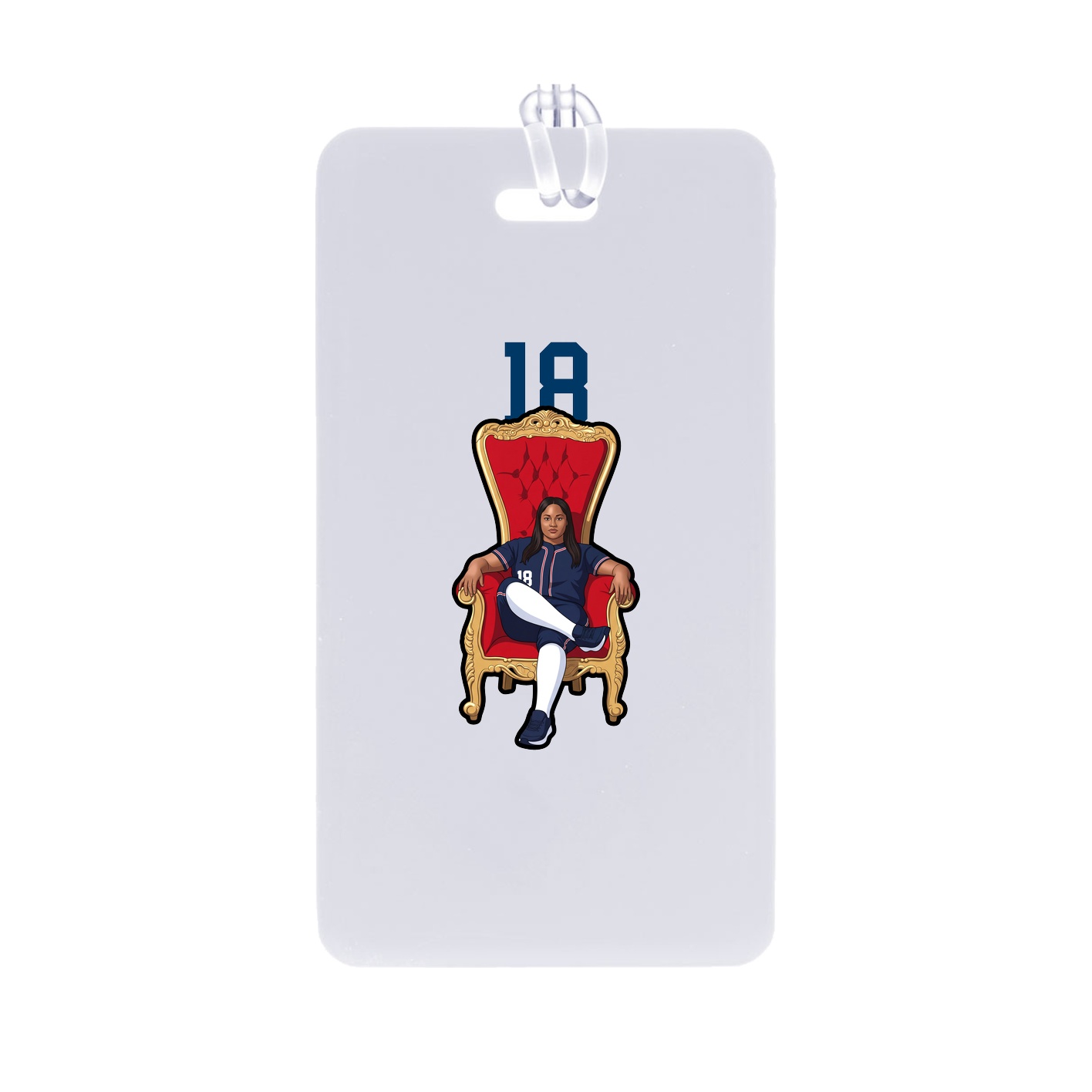 Bag Tag — Number Top in Classic