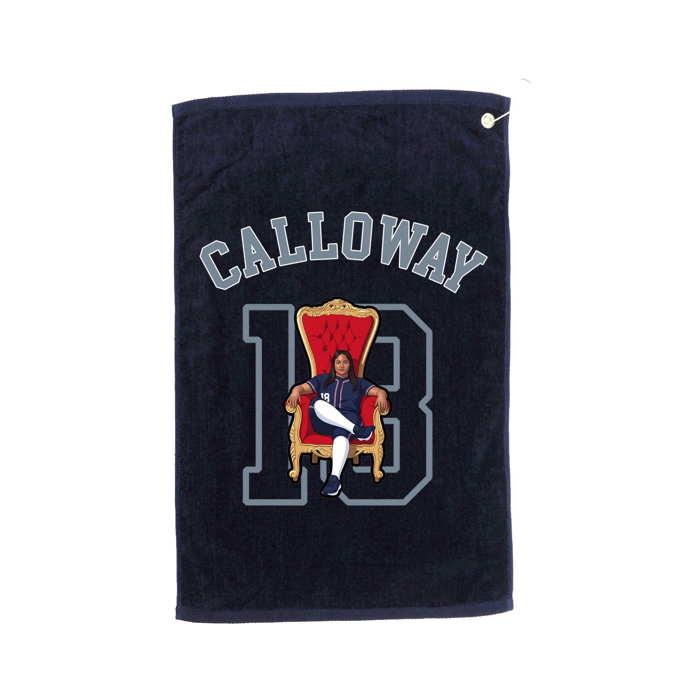 Golf Towel — Shirsey Arch in Navy