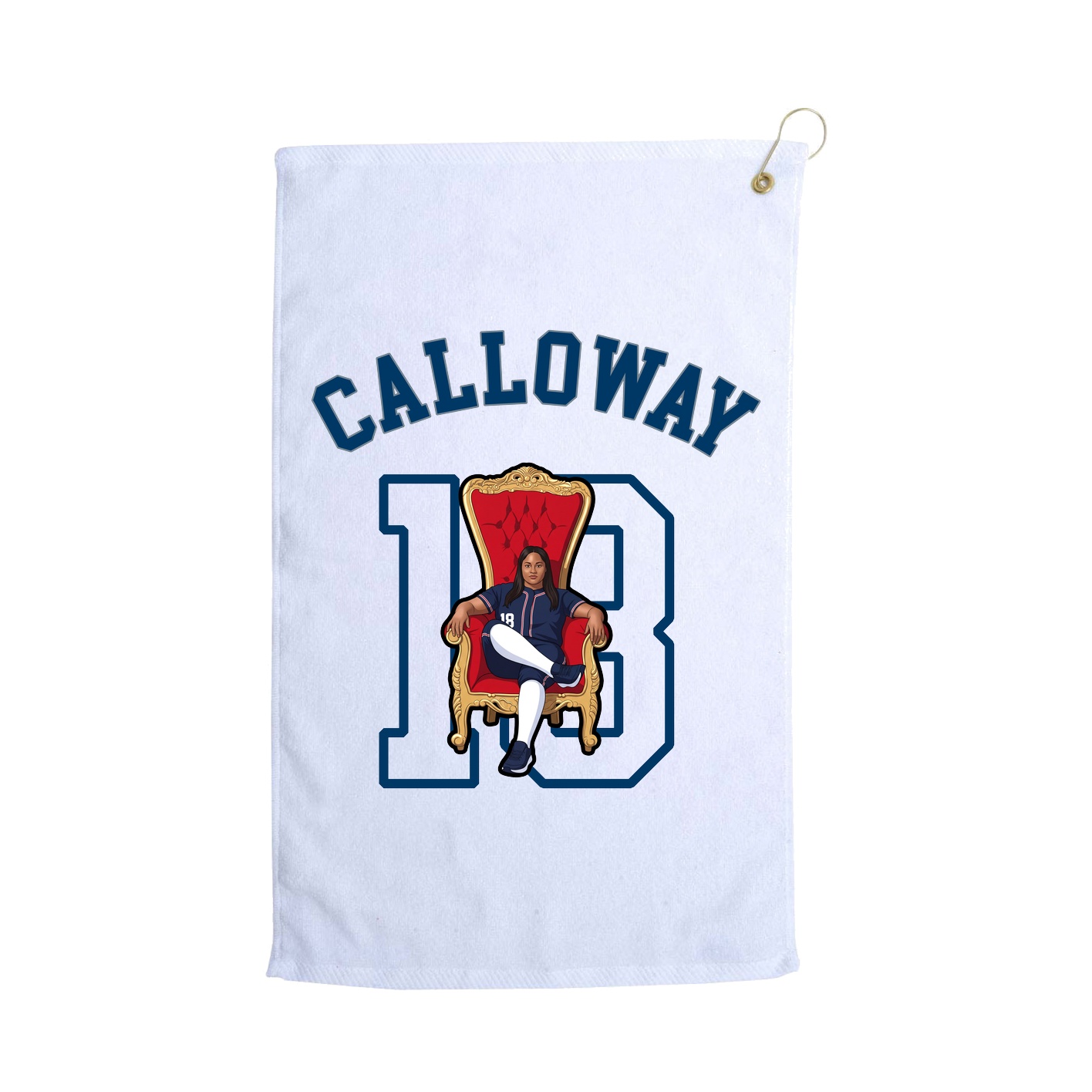 Terry Velour Golf Towel