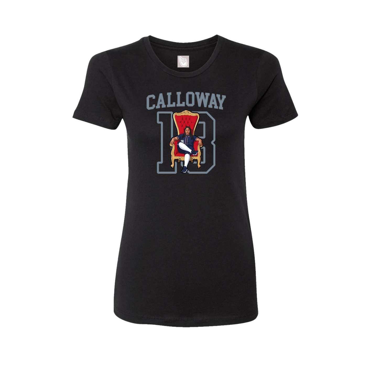 Fitted Women's Tee — Shirsey in Black