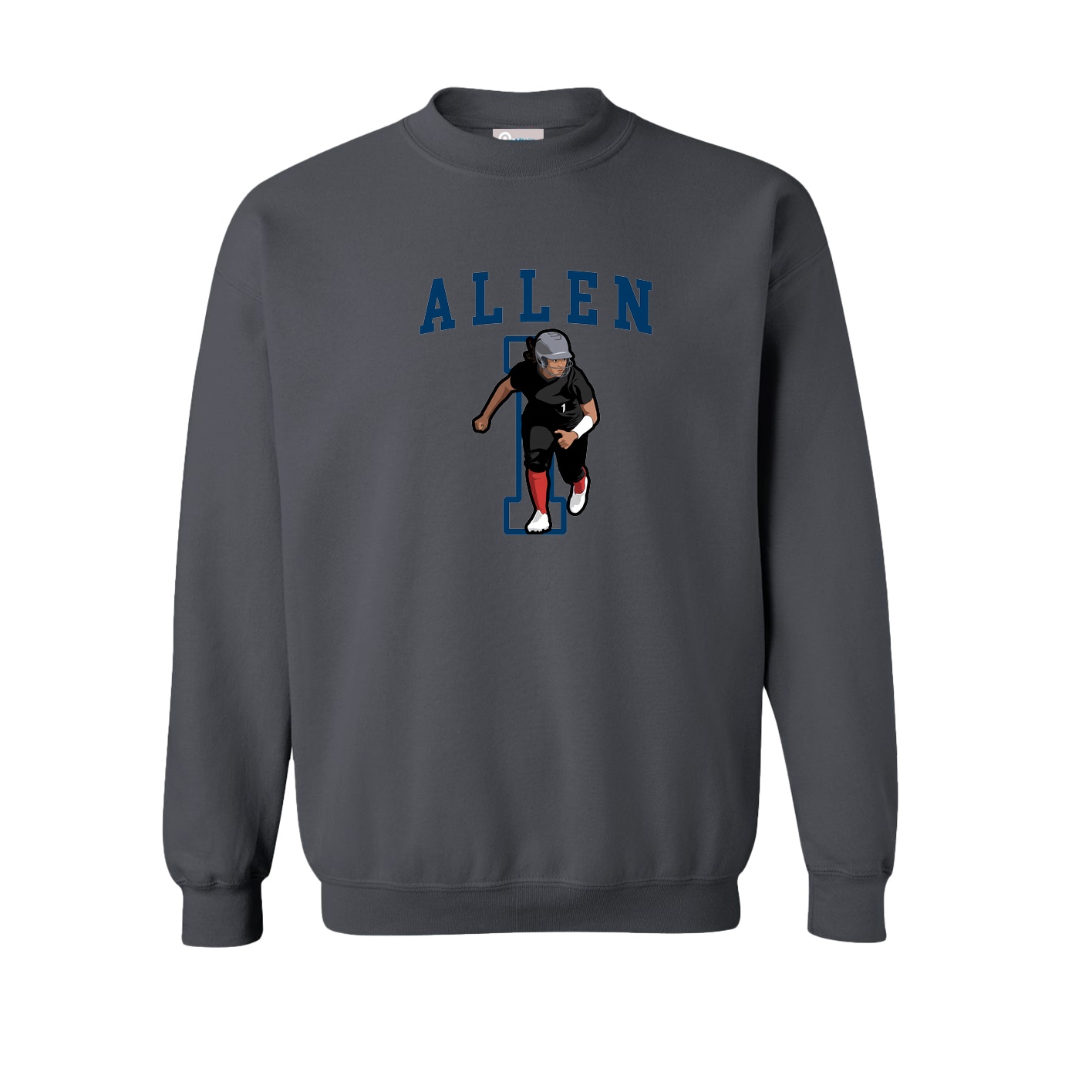 Fleece Crew — Shirsey in Grey