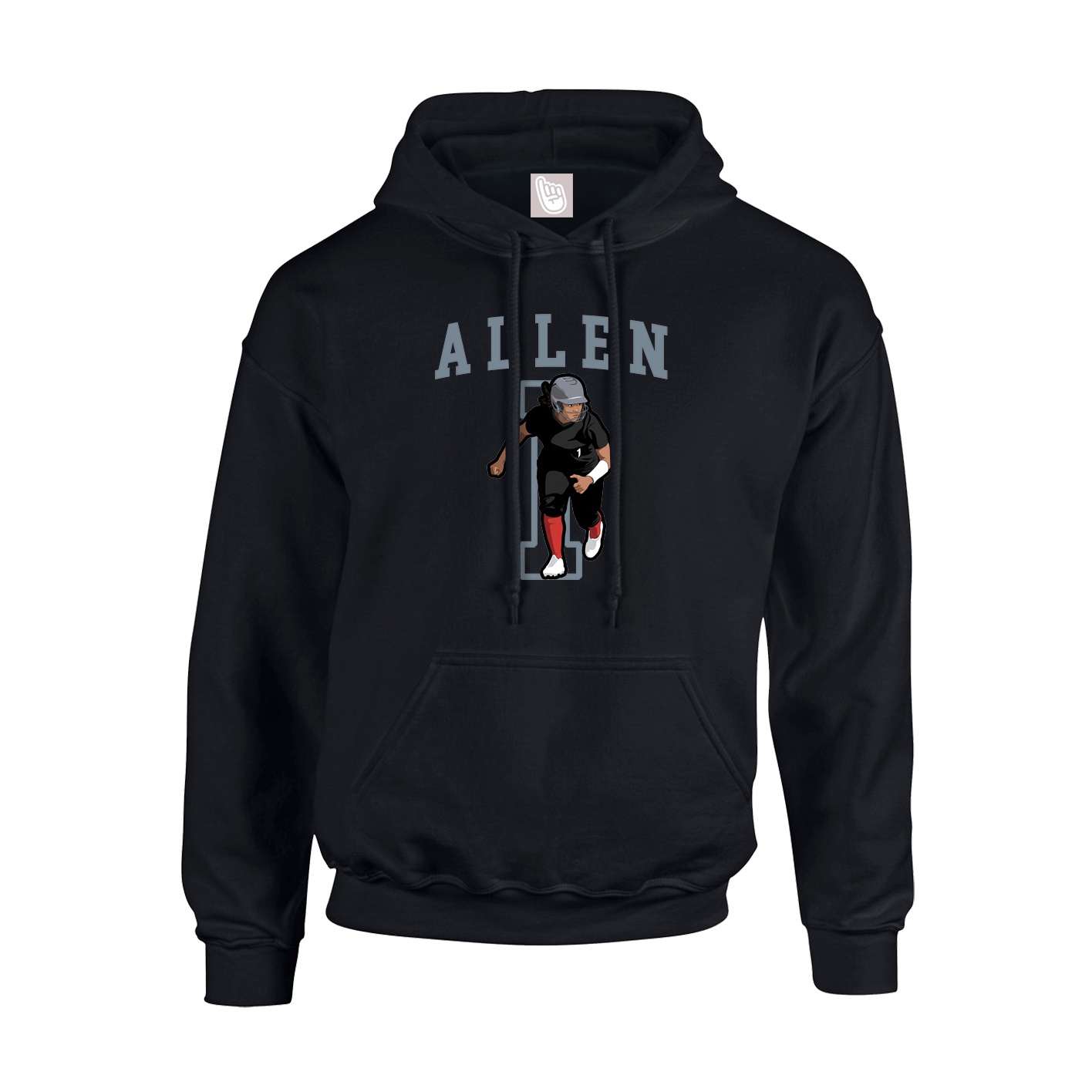 Youth Hoodie — Shirsey in Black