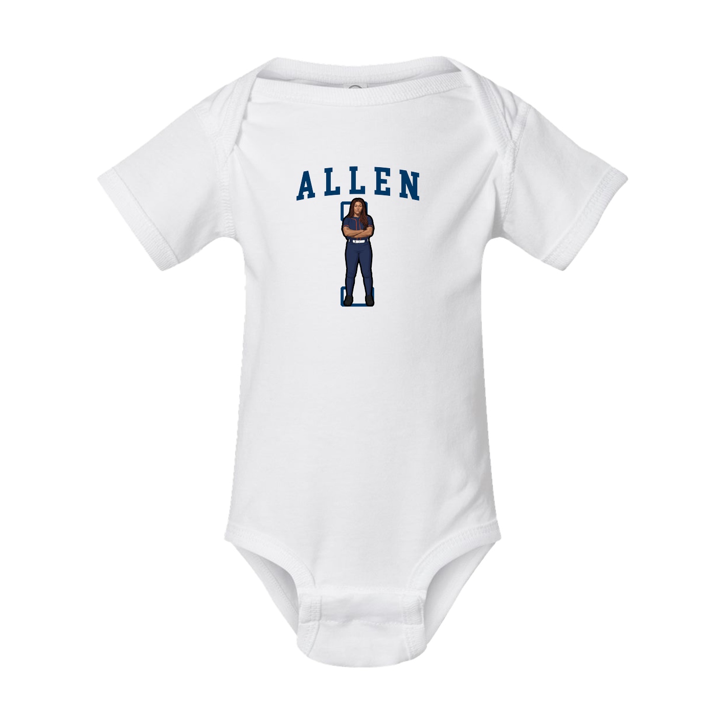Baby Onesie — Shirsey in White