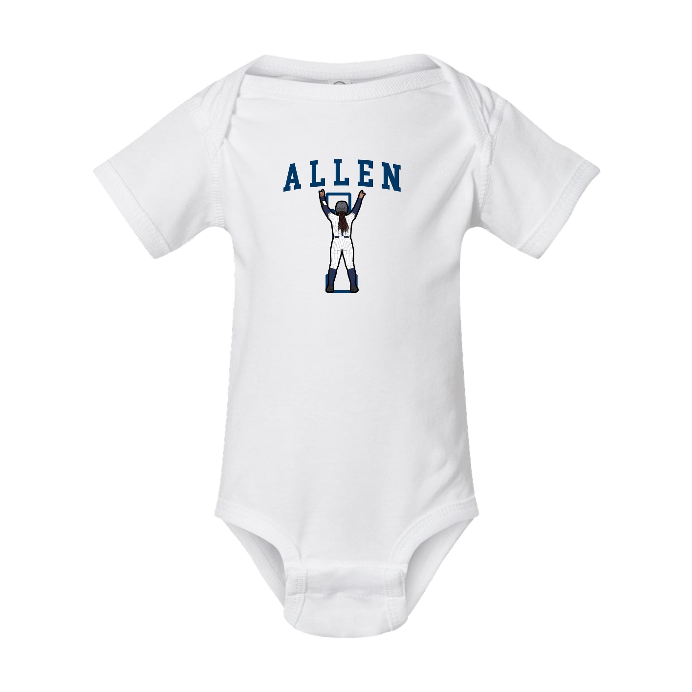 Baby Onesie — Shirsey in White