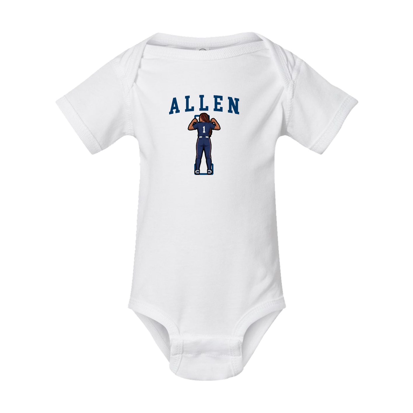 Baby Onesie — Shirsey in White