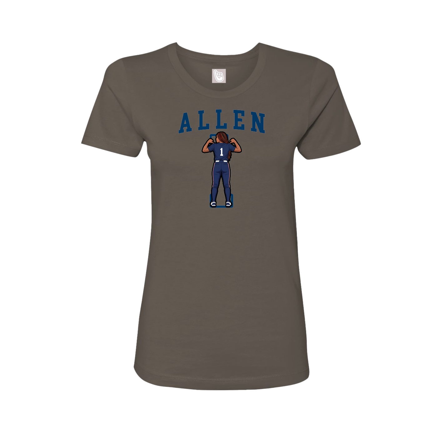 Fitted Women's Tee — Shirsey in Grey