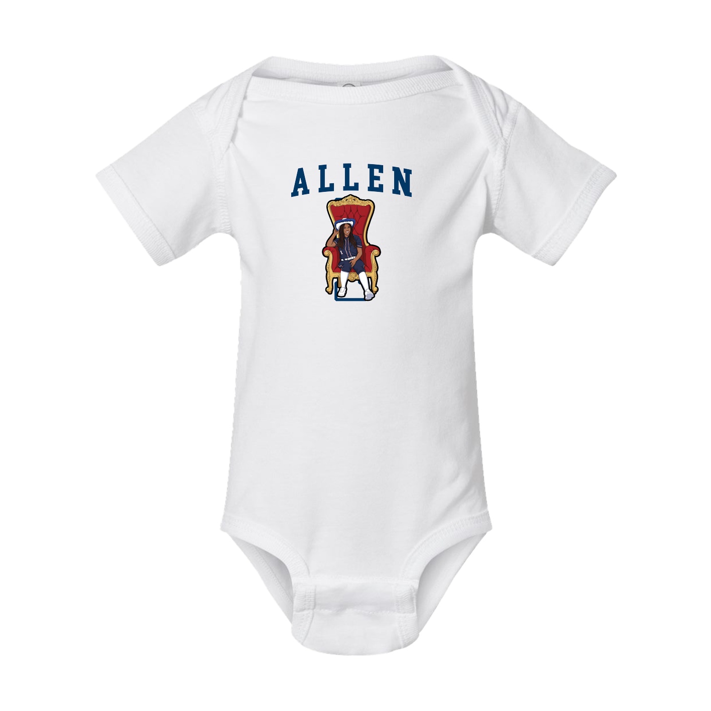 Baby Onesie — Shirsey in White