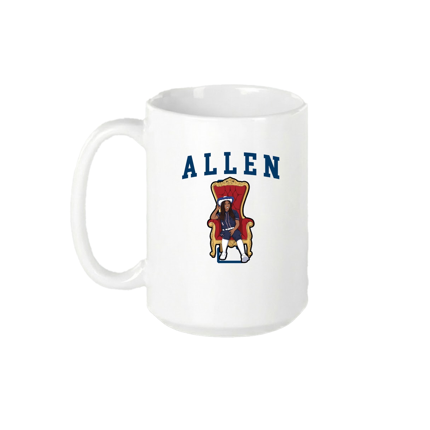 15oz Coffee Mug — Shirsey in White