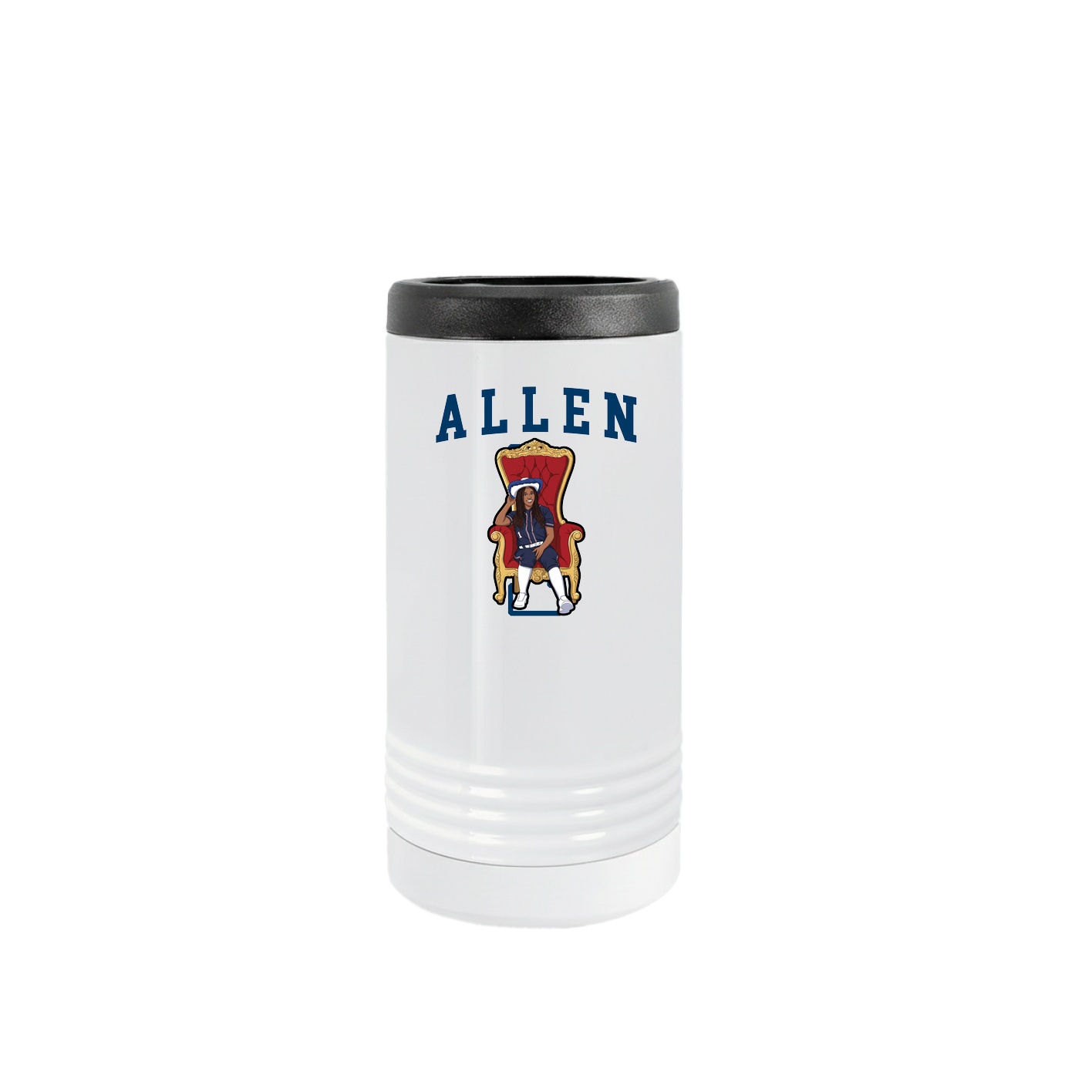 Slim Beverage Holder — Shirsey in White