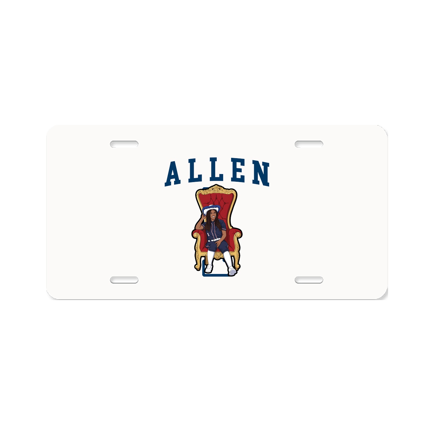 License Plate — Shirsey in Classic