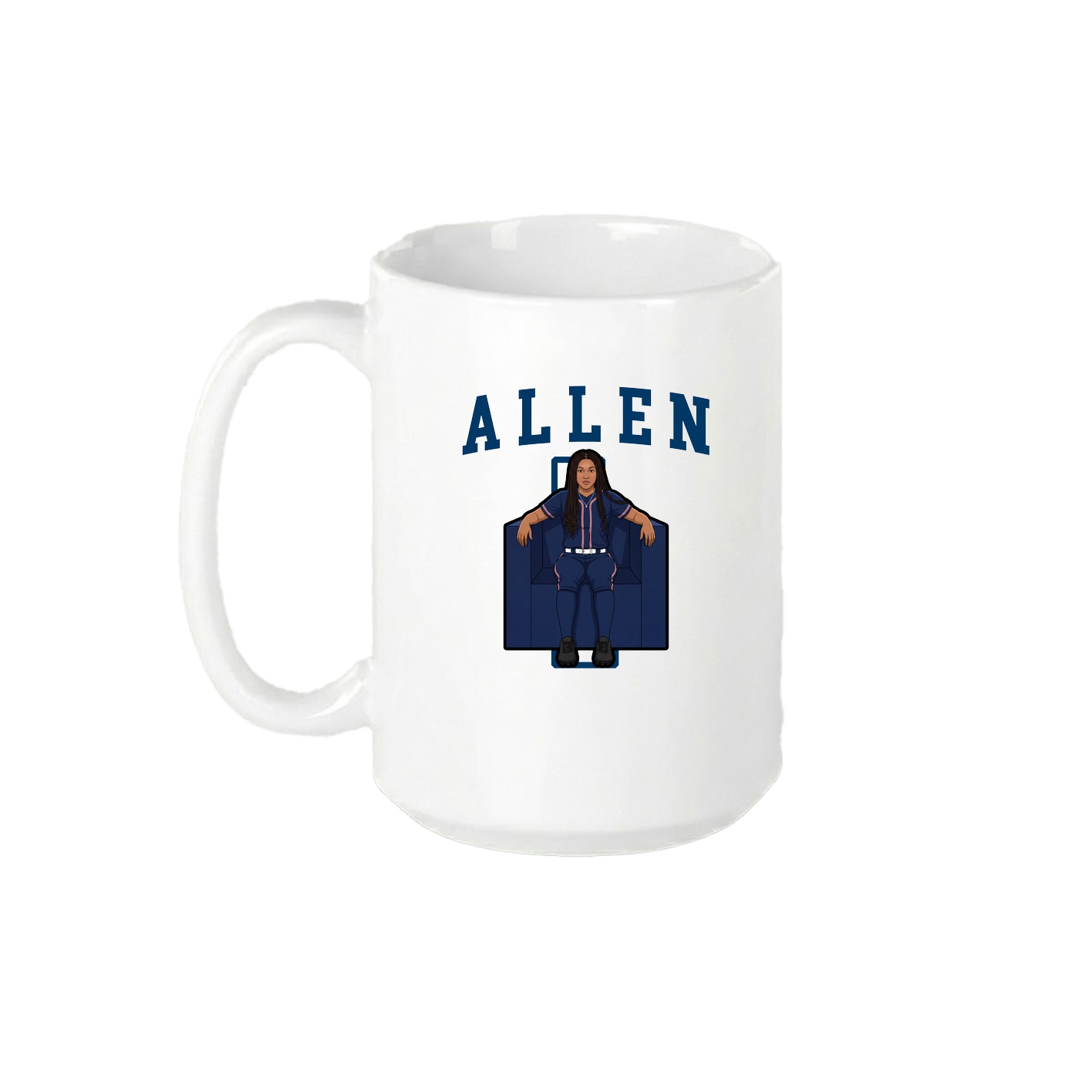 15oz Coffee Mug — Shirsey in White