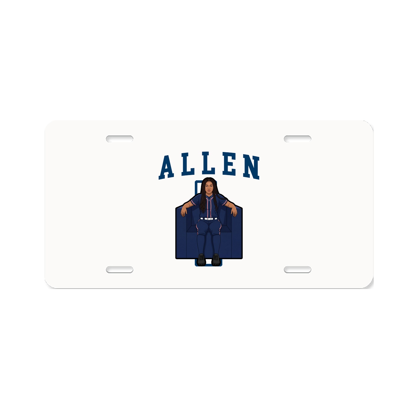 License Plate — Shirsey in Classic
