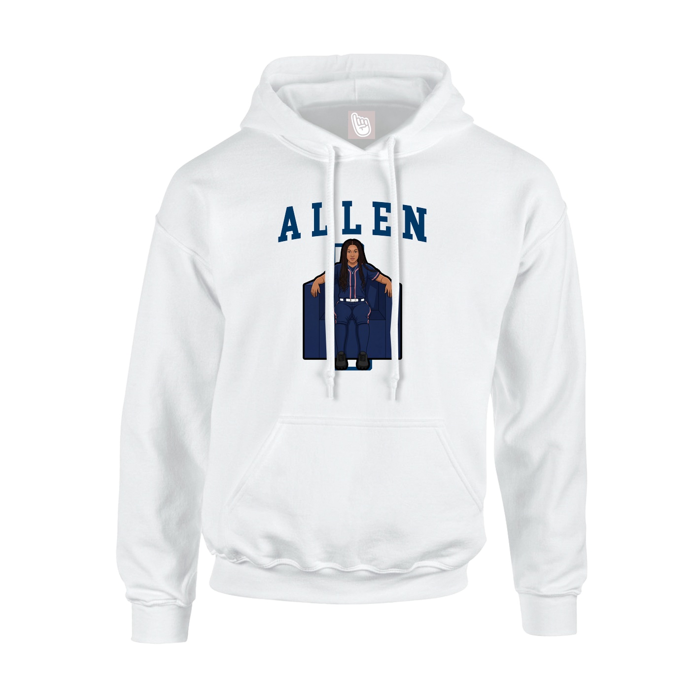 Youth Hoodie — Shirsey in White