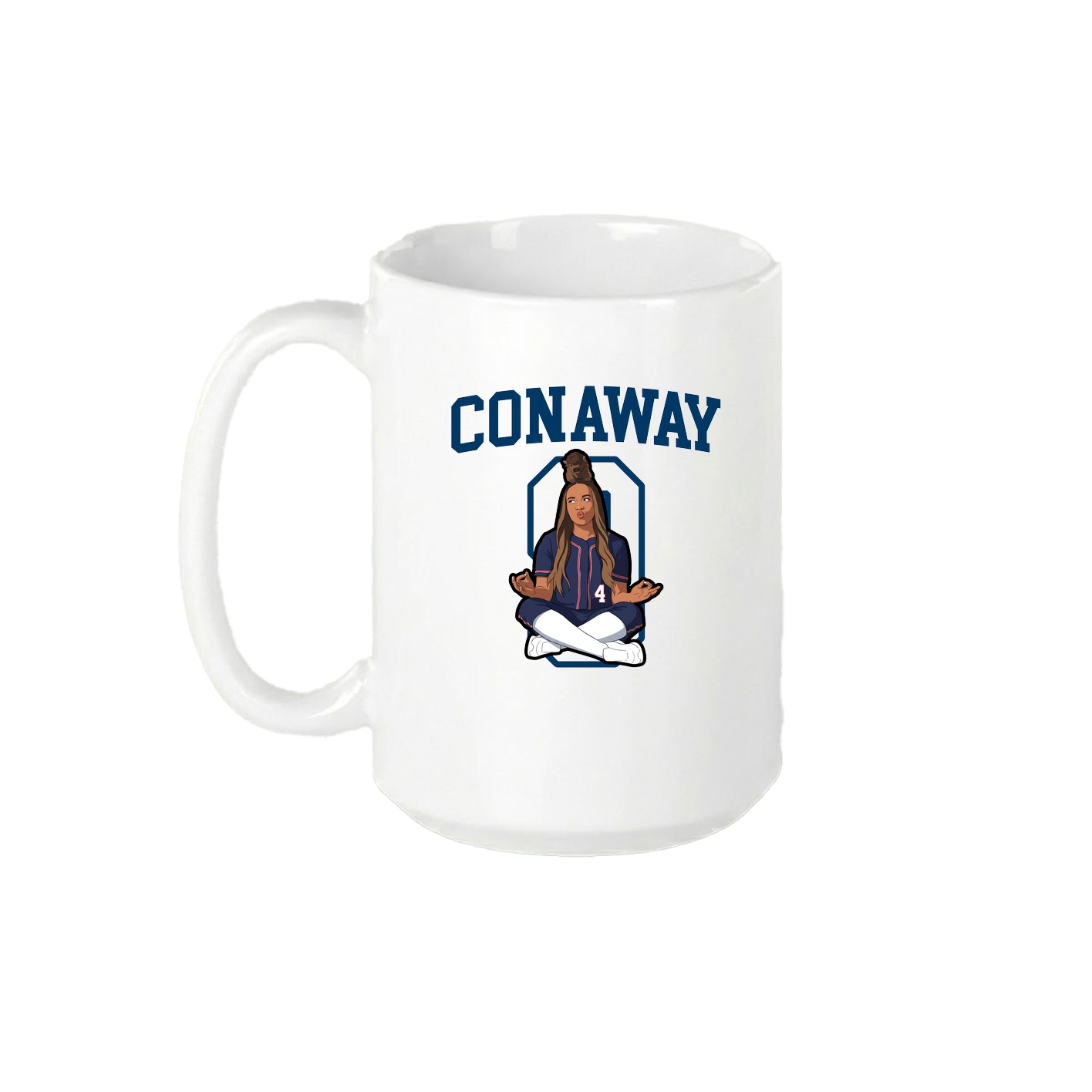 15oz Coffee Mug — Shirsey in White