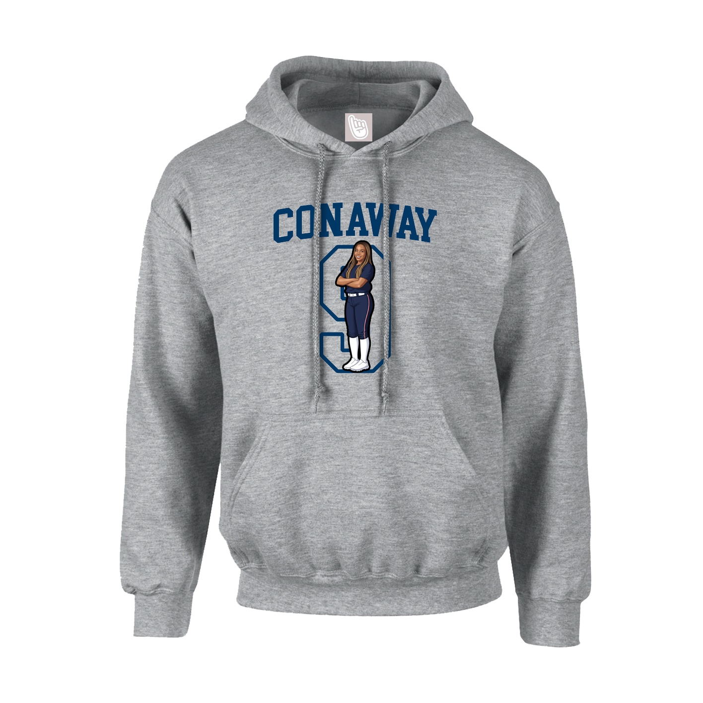 Youth Hoodie — Shirsey in Grey